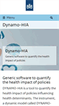 Mobile Screenshot of dynamo-hia.eu